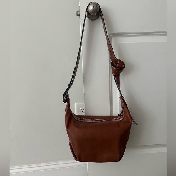 Zadig & Voltaire Le Cecilia Leather Bag Tawny Brown - Picture 10 of 12